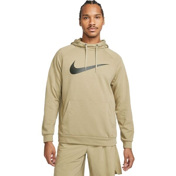 Nike Nike DRY HOODIE PO SWOOSH M Мъжки спортен суитшърт, бежово, размер 2XL