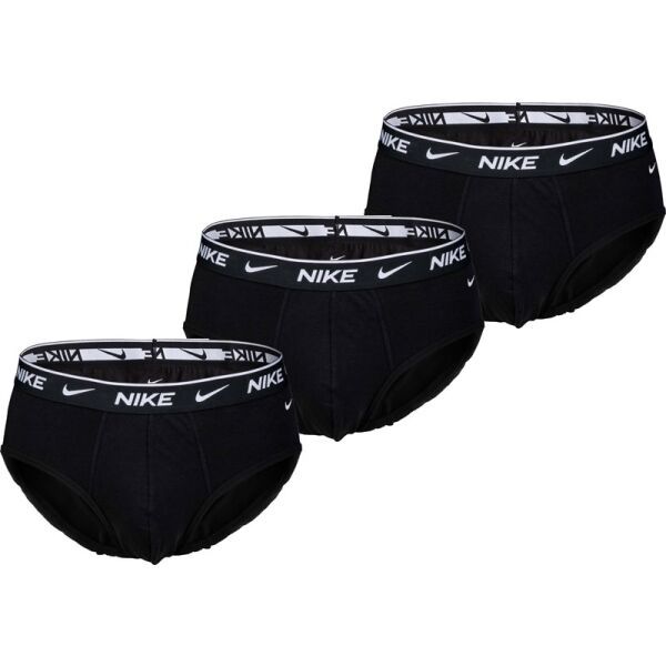 Nike Nike EDAY COTTON STRETCH BRIEF 3PK Мъжки слипове, черно, размер M