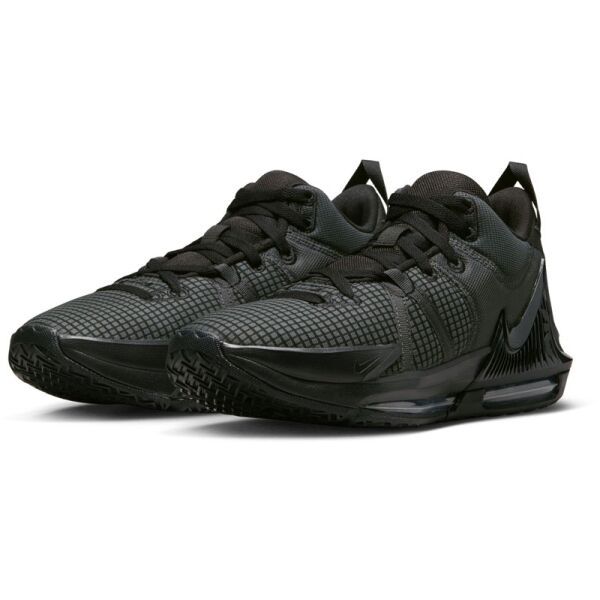 Nike Nike LEBRON WITNESS 7 Мъжки баскетболни обувки, черно, размер 44.5