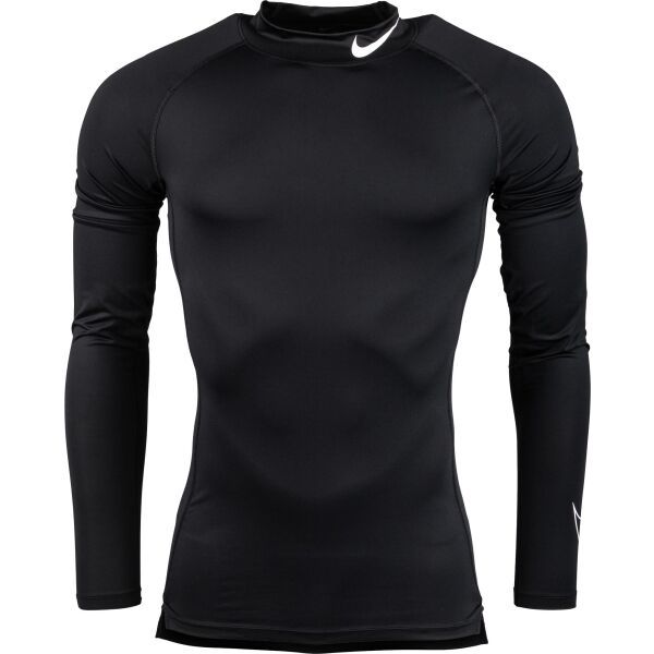 Nike Nike NP DF TIGHT LS MOCK M Мъжка блуза за трениране, черно, размер XXL