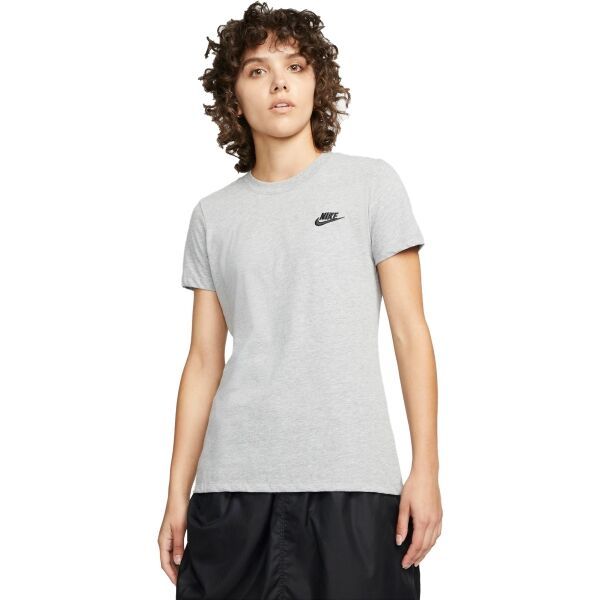 Nike Nike NSW CLUB TEE W Дамска тениска, сиво, размер L