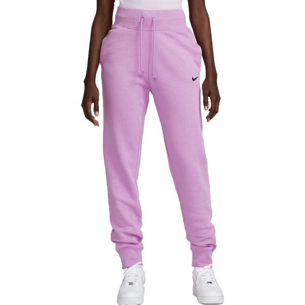 Nike Nike NSW FLC HR PANT MS Дамски спортен панталон, лилаво, размер XS