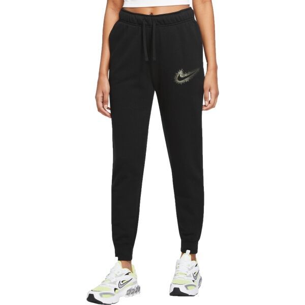 Nike Nike NSW STRDST FLC GX JGGR Дамски спортен панталон, черно, размер L