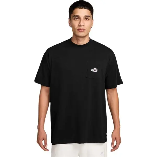 Nike Nike NIKE SPORTSWEAR CLUB Мъжка тениска, черно, размер XXL