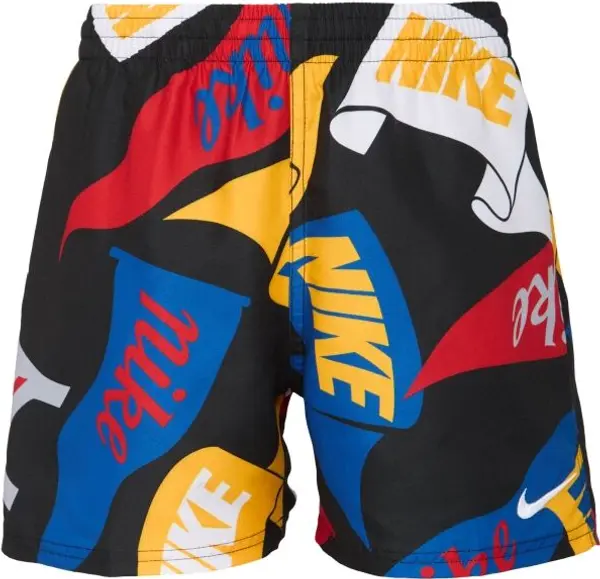 Nike Nike NIKE TOSSED FLAGS Бански за момчета, черно, размер