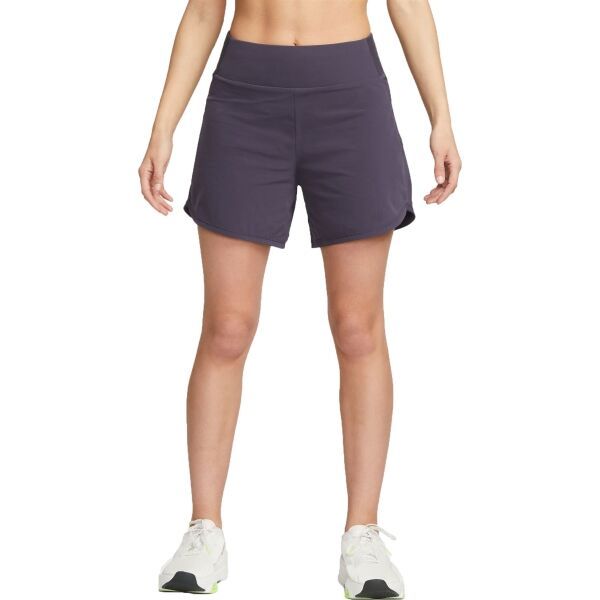 Nike Nike NK BLISS DF MR 5IN BR SHORT Дамски шорти, тъмносиво, размер