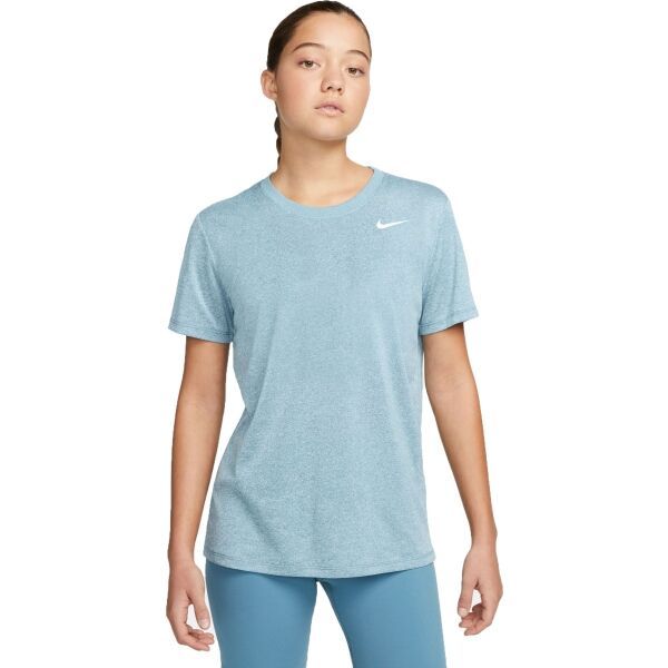 Nike Nike NK DF TEE RLGD LBR Дамска тениска за тренировка, светлосиньо, размер