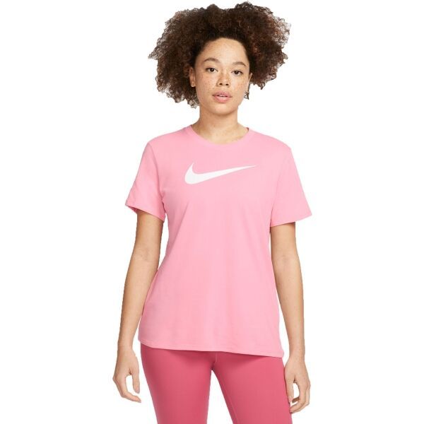 Nike Nike NK DF TEE SWOOSH Дамска тениска, розово, размер