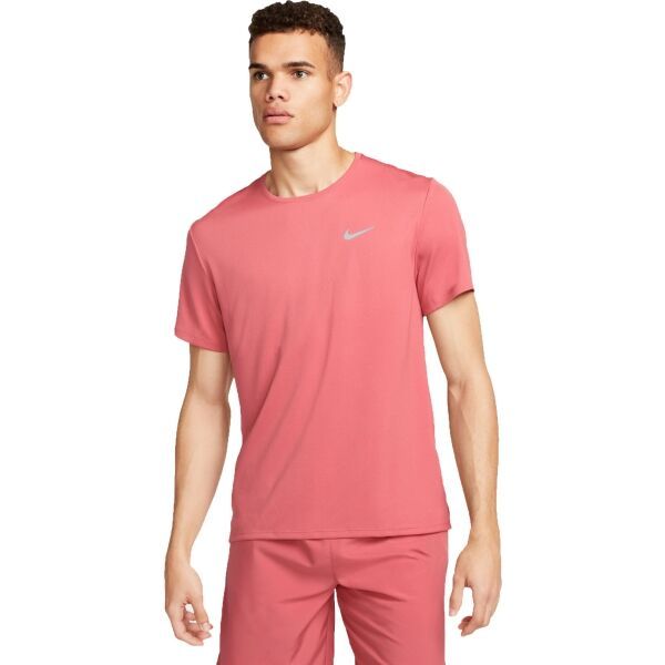Nike Nike NK DF UV MILER SS Мъжка тениска за тренировка, червено, размер