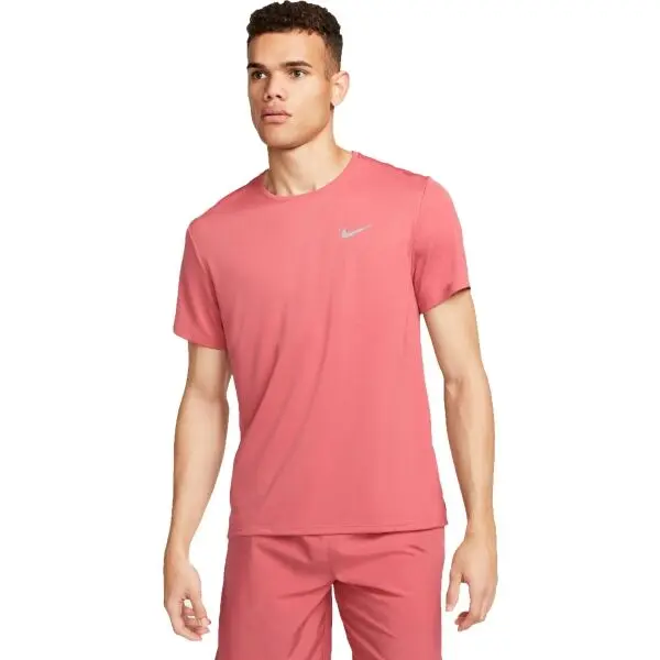 Nike Nike NK DF UV MILER SS Мъжка тениска за тренировка, червено, размер
