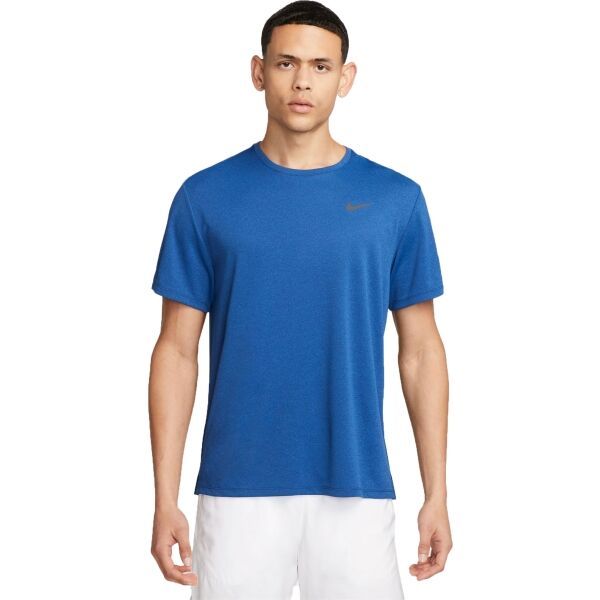 Nike Nike NK DF UV MILER SS Мъжка тениска за тренировка, синьо, размер