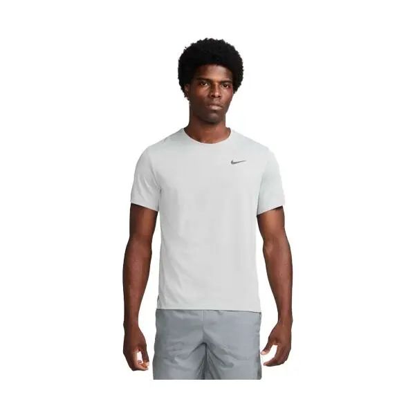 Nike Nike NK DF UV MILER SS Мъжка тениска за тренировка, сиво, размер