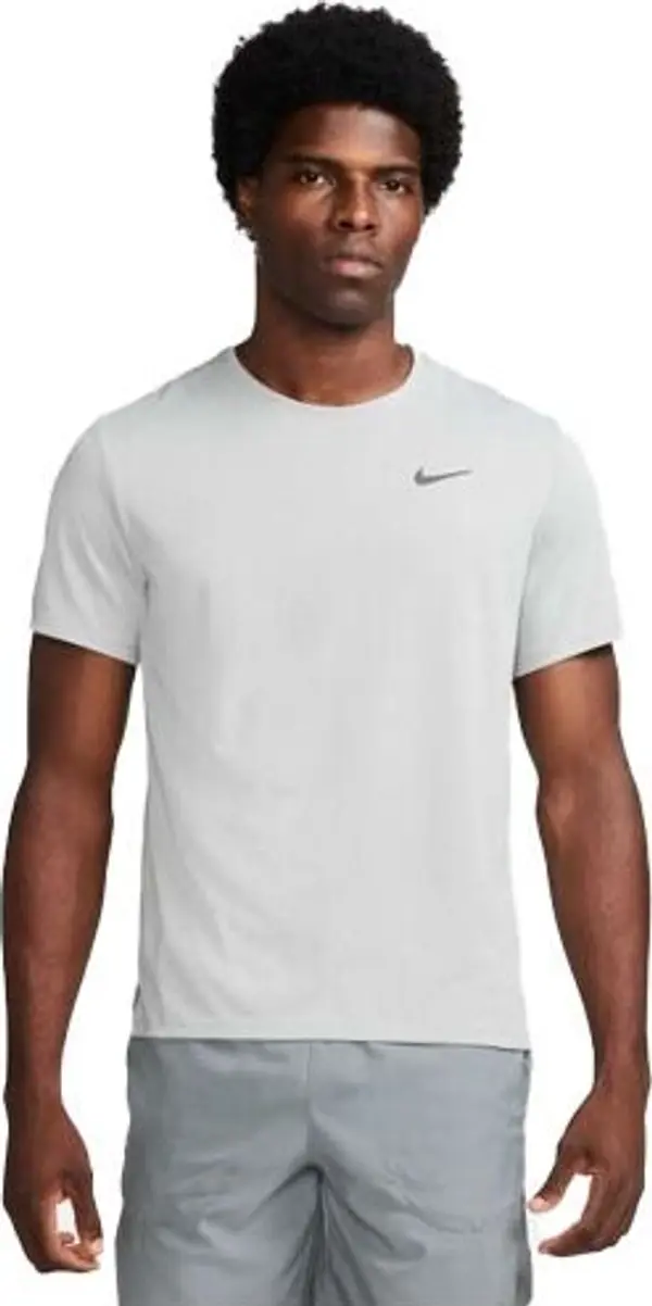 Nike Nike NK DF UV MILER SS Мъжка тениска за тренировка, сиво, размер XXL
