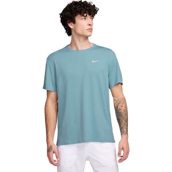 Nike Nike NK DF UV MILER SS Мъжка тениска за тренировка, тюркоазено, размер