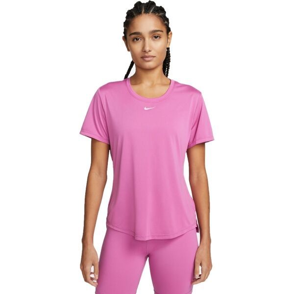 Nike Nike NK ONE DF SS STD TOP Дамска функционална тениска, розово, размер