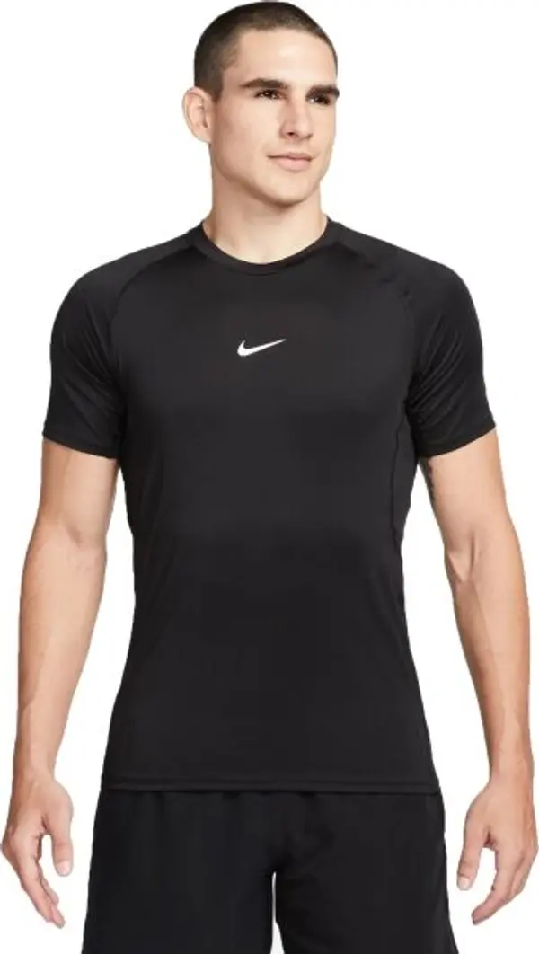 Nike Nike NP DF SLIM TOP SS Мъжка тениска, черно, размер XXL