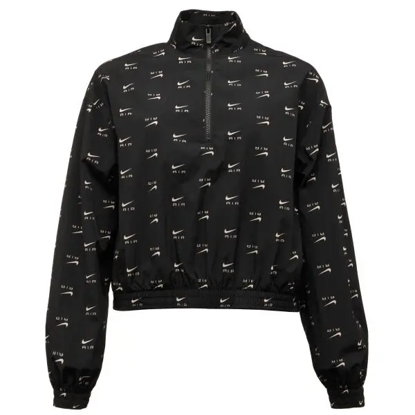 Nike Nike NSW AIR AOP MOD CROP WVN QZ Дамско яке, черно, размер