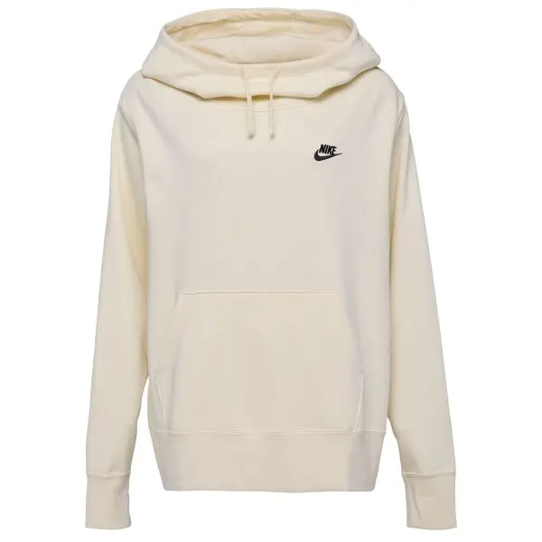 Nike Nike NSW CLUB FLC FNL HOODIE PLUS Дамски суитшърт, жълто, размер