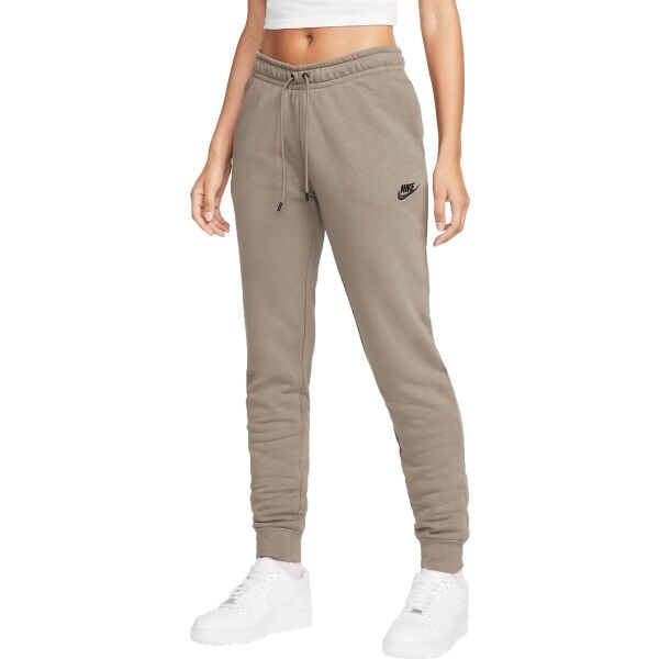Nike Nike NSW ESSNTL PANT REG FLC MR Дамско спортно долнище, кафяво, размер