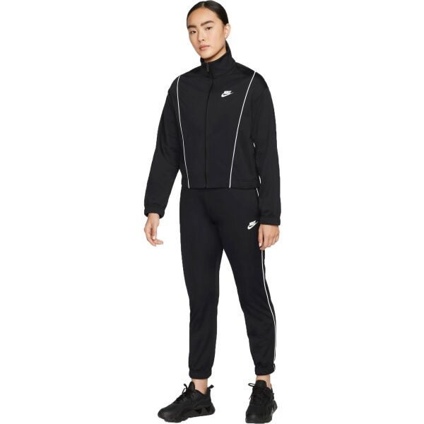 Nike Nike NSW ESSNTL PQE TRK SUIT W Дамски спортен екип, черно, размер