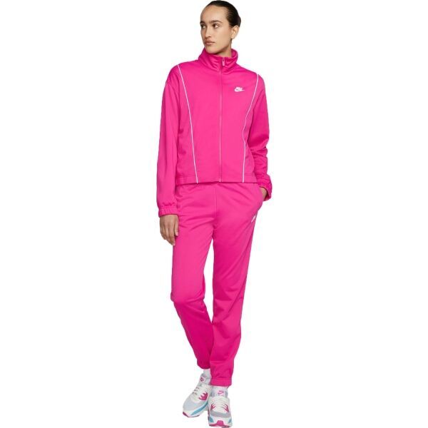Nike Nike NSW ESSNTL PQE TRK SUIT W Дамски спортен екип, розово, размер