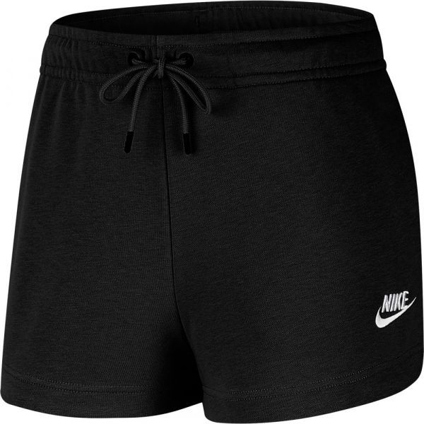 Nike Nike NSW ESSNTL SHORT FT W Дамски спортни шорти, черно, размер