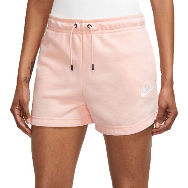 Nike Nike NSW ESSNTL SHORT FT W Дамски спортни шорти, розово, размер