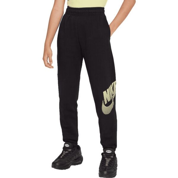 Nike Nike NSW FLC OS PANT DNC Спортни панталони за момичета, черно, размер