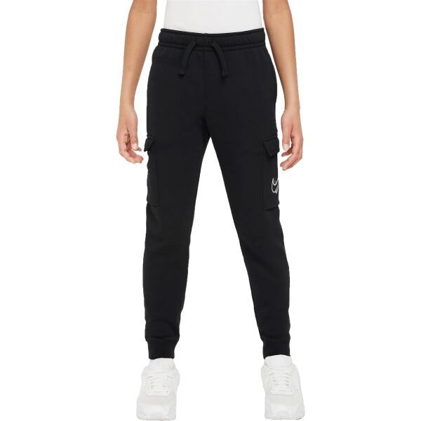 Nike Nike NSW SOS FLC CARGO PANT B Спортни панталони за момчета, черно, размер