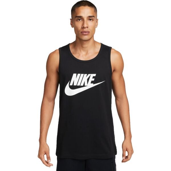 Nike Nike NSW TANK ICON FUTURA Мъжки потник, черно, размер