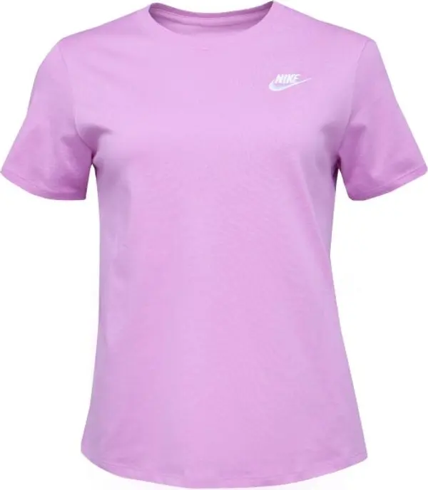 Nike Nike NSW TEE CLUB Дамска тениска, розово, размер