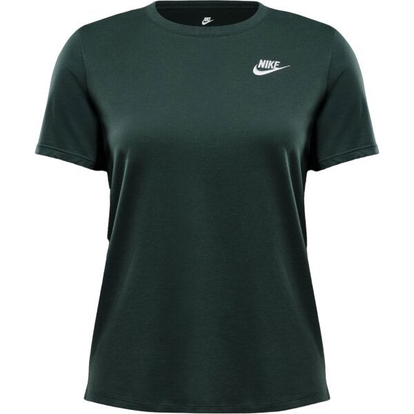 Nike Nike NSW TEE CLUB Дамска тениска, тъмнозелено, размер