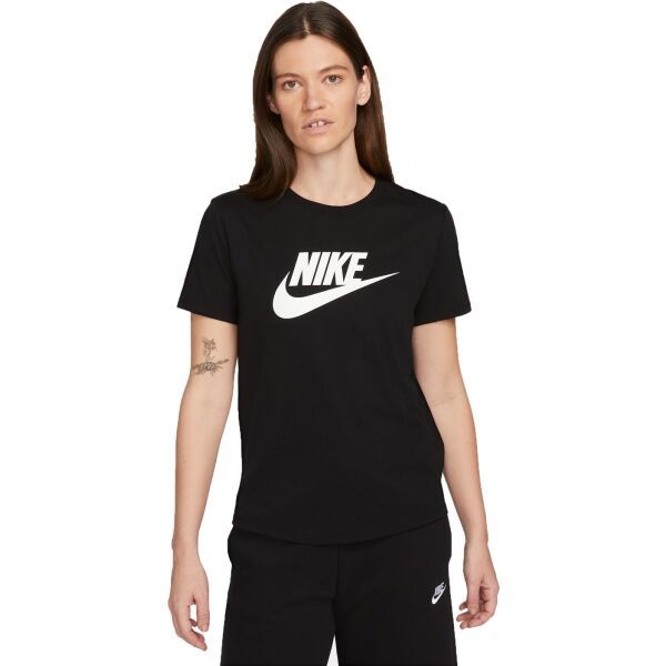 Nike Nike NSW TEE ESSNTL ICN FTRA Дамска тениска, черно, размер