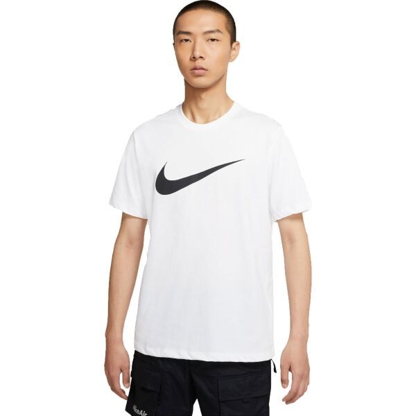 Nike Nike NSW TEE ICON SWOOSH Мъжка тениска, бяло, размер