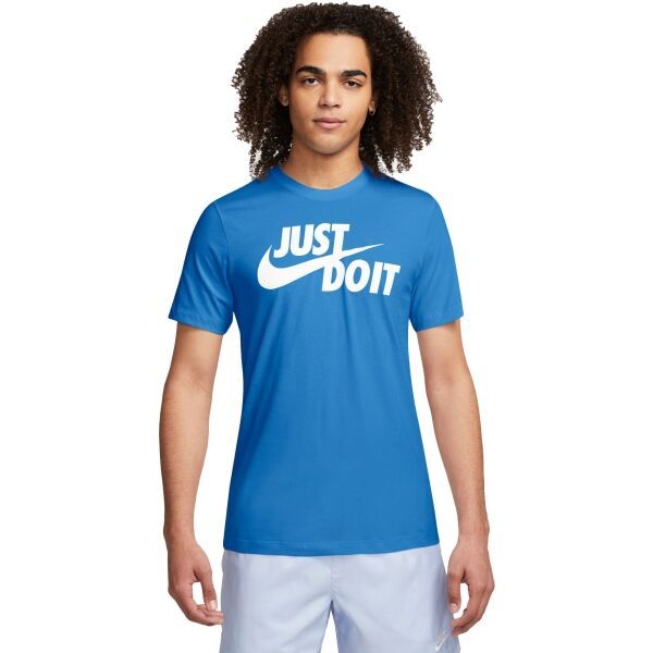 Nike Nike NSW TEE JUST DO IT SWOOSH Мъжка тениска, синьо, размер