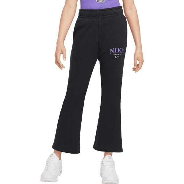 Nike Nike NSW TREND FLC PANT Долнище за момичета, черно, размер