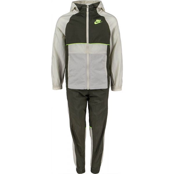 Nike Nike NSW WOVEN TRACK SUIT Детски спортен екип, khaki, размер