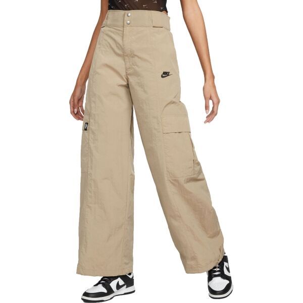 Nike Nike NSW WVN OS PANT HR SW Дамски панталон, бежово, размер