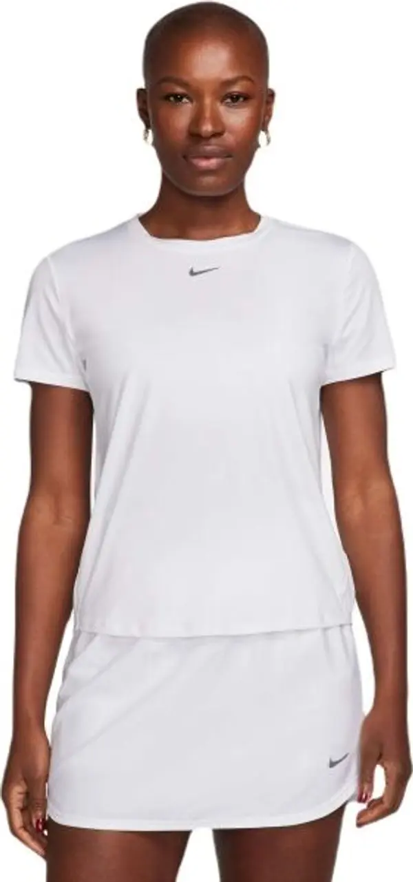 Nike Nike ONE CLASSIC Дамска тениска, бяло, размер