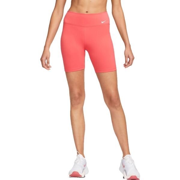 Nike Nike ONE DF MR 7IN SHRT W Дамски спортни шорти, цвят сьомга, размер