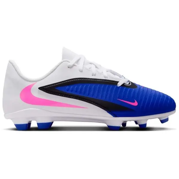 Nike Nike PHANTOM 6 LOW CLUB FG/MG JR Детски футболни обувки, синьо, размер 33
