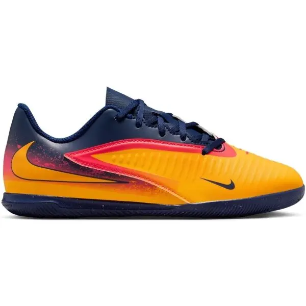 Nike Nike PHANTOM 6 LOW CLUB IC ERLING HAALAND JR Юношески бутонки за зали, оранжево, размер 32