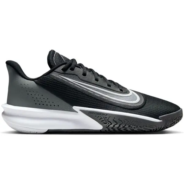 Nike Nike PRECISION VII Мъжки баскетболни обувки, черно, размер 44.5