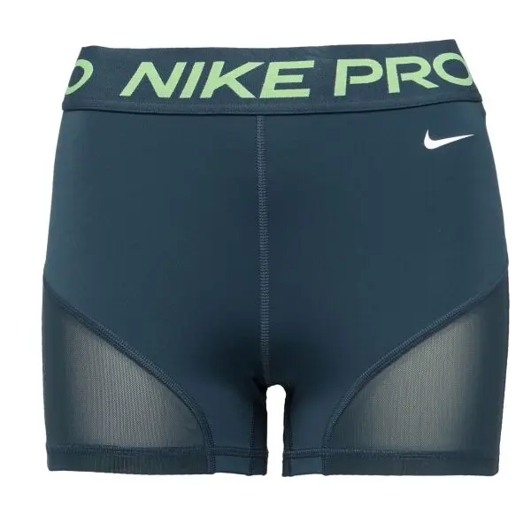 Nike Nike PRO Дамски къси шорти, тъмнозелено, размер