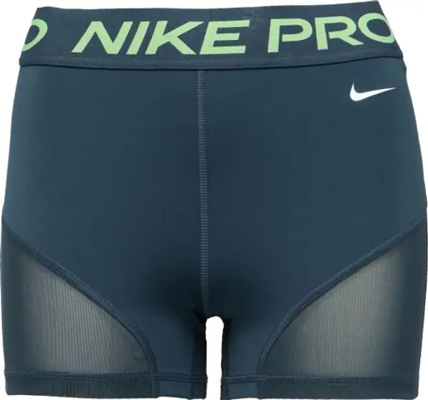 Nike Nike PRO Дамски къси шорти, тъмнозелено, размер