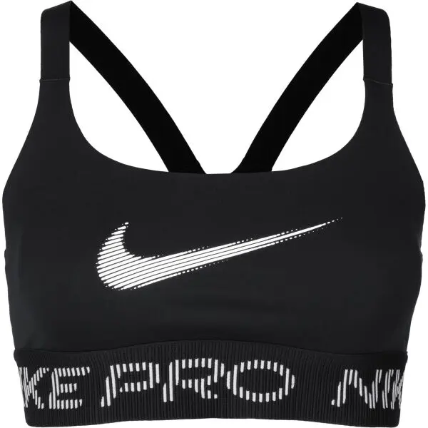 Nike Nike PRO Дамско спортно бюстие, черно, размер
