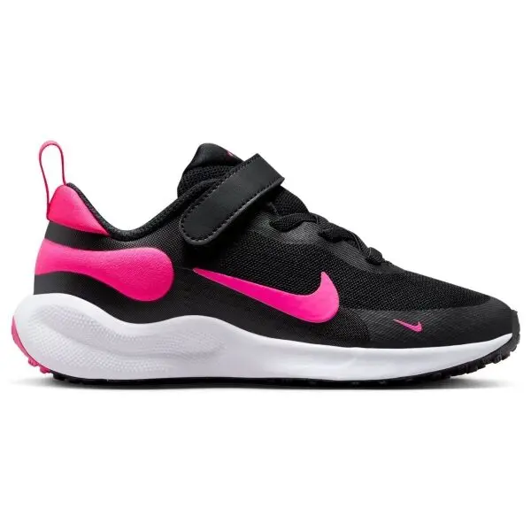 Nike Nike REVOLUTION 7 (PSV) Момичешки спортни обувки, черно, размер 28