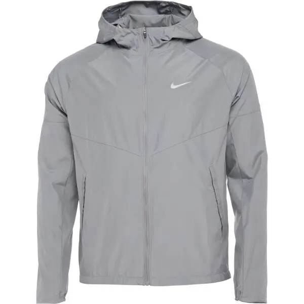 Nike Nike RPL MILER JKT M Мъжко яке за бягане, сиво, размер
