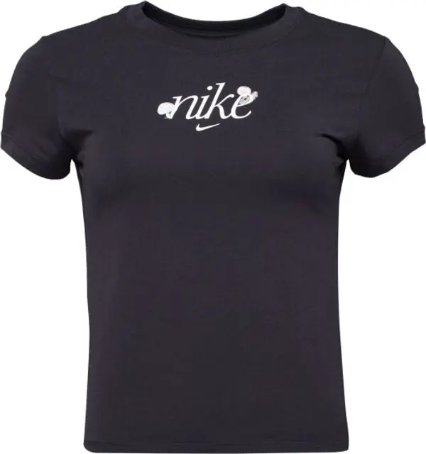 Nike Nike SPORTSWEAR CHILL KNIT Дамска тениска, черно, размер