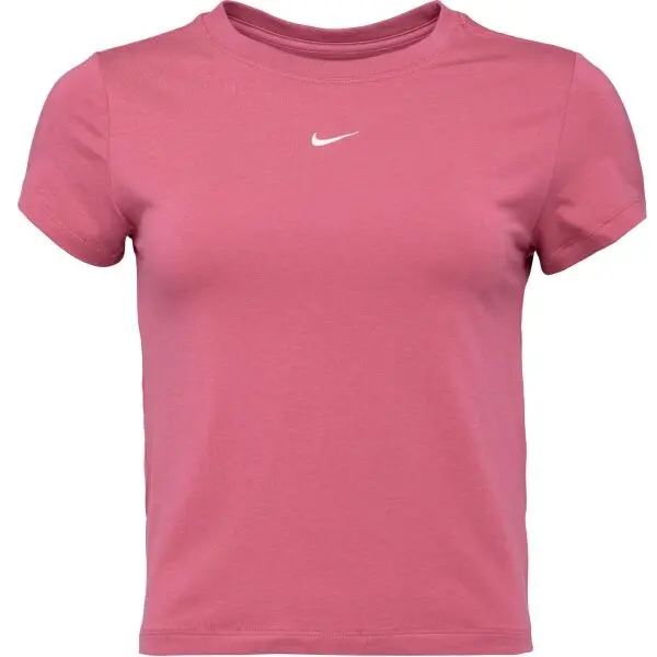 Nike Nike SPORTSWEAR CHILL KNIT Дамска тениска, розово, размер